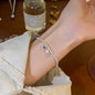 925 Sterling Silver Zircon Love Heart Bracelet