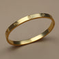 Stainless Steel Gold Colour Waterproof Bracelet