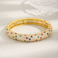 Luxury Real 18k Gold Women's Moissanite Full Diamond Bracelet