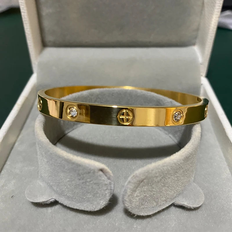 Cross Nut Nail Bracelet
