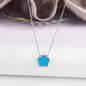 Classic simple Clover pendant necklace