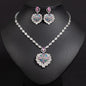 Sturdy Shell Bloom Flower Jewellery Set