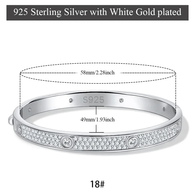 Eternity Diamond Bangle