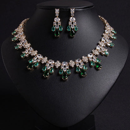 Sparkling Yellow Jewellery Set