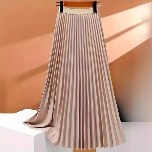 Elegant Vintage Pleated Skirts
