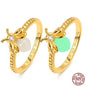 Luminous Firefly S925 Rings