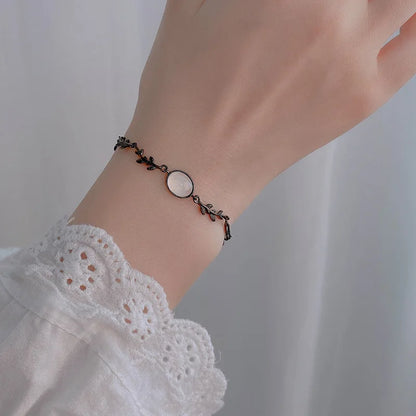 S925 Blue & Purple Gemstone Bracelet