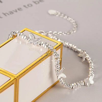 925 Sterling Silver Butterfly Bracelet