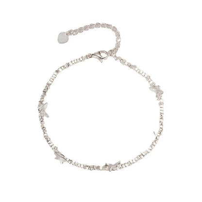 925 Sterling Silver Butterfly Bracelet