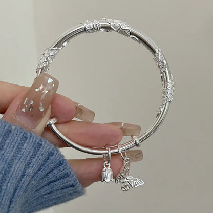 S925 Blue & Purple Gemstone Bracelet