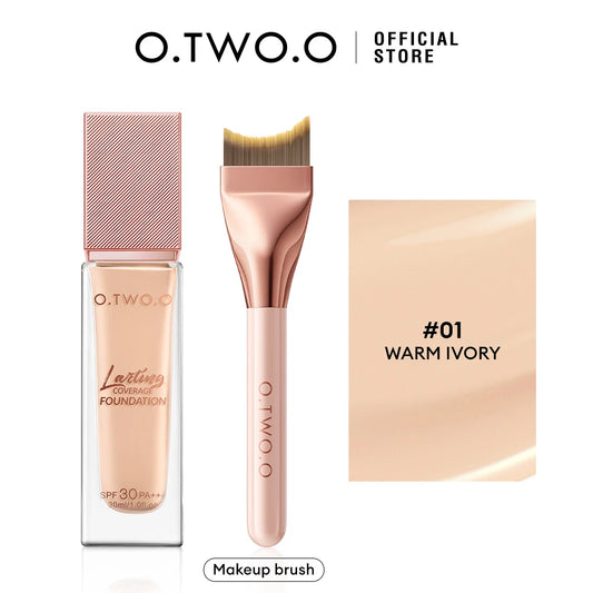 O.TWO.O Foundation Cream Makeup Brush Moisturizing Oil-Free Long-Lasting Waterproof Concealer