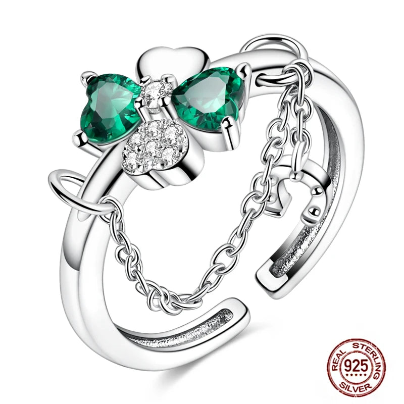 Luminous Firefly S925 Rings