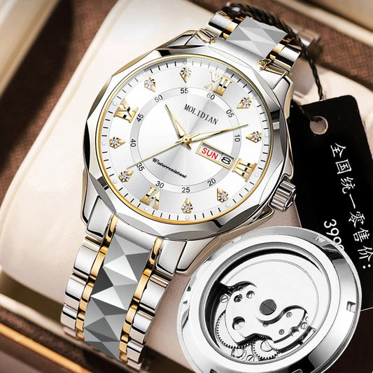 Roman Numerals Swiss Fully Automatic Mechanical Watch