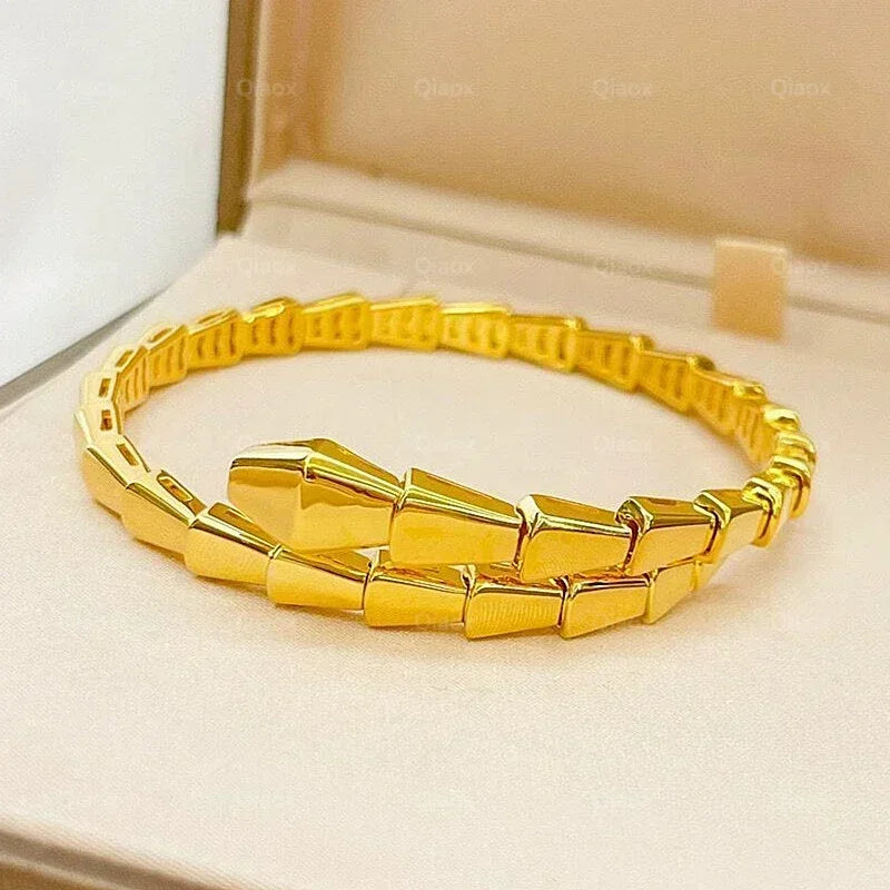 S925 Snake Bone Bracelet