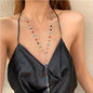 Bohemia Conch Starfish Imitation Pearl Necklace