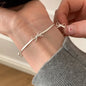 925 Sterling Silver Butterfly Bracelet
