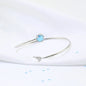 S925 Blue & Purple Gemstone Bracelet
