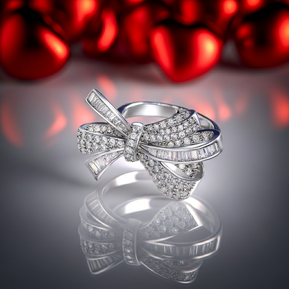 S925 Moissanite Fine Cocktail Ring