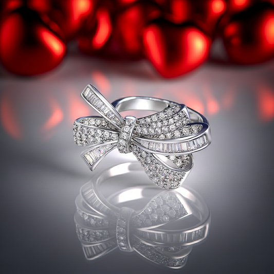 S925 Moissanite Fine Cocktail Ring
