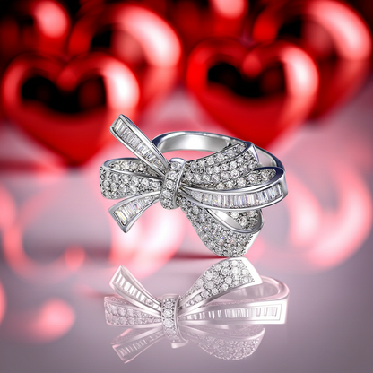 S925 Moissanite Fine Cocktail Ring