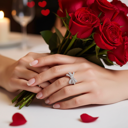 S925 Moissanite Fine Cocktail Ring