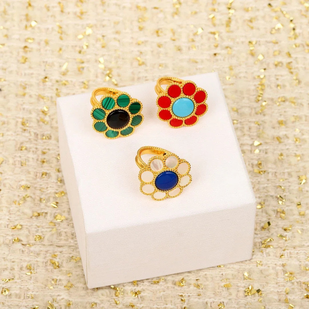 S925 Musla Design Vintage Rings