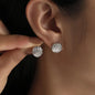 Beach Pearl Conch Shell Earrings
