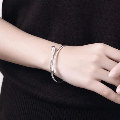 S925 Water Droplet Charm Bracelet
