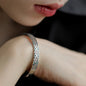 S925 Blue & Purple Gemstone Bracelet