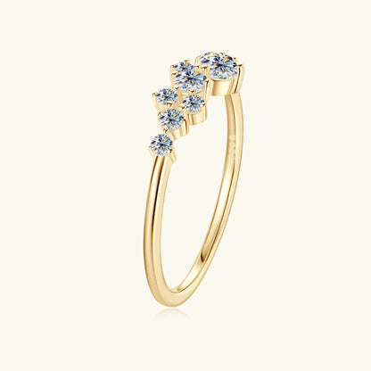 S925 Moissanite Diamond Necklace & Ring
