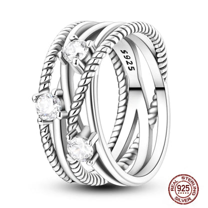 Luminous Firefly S925 Rings