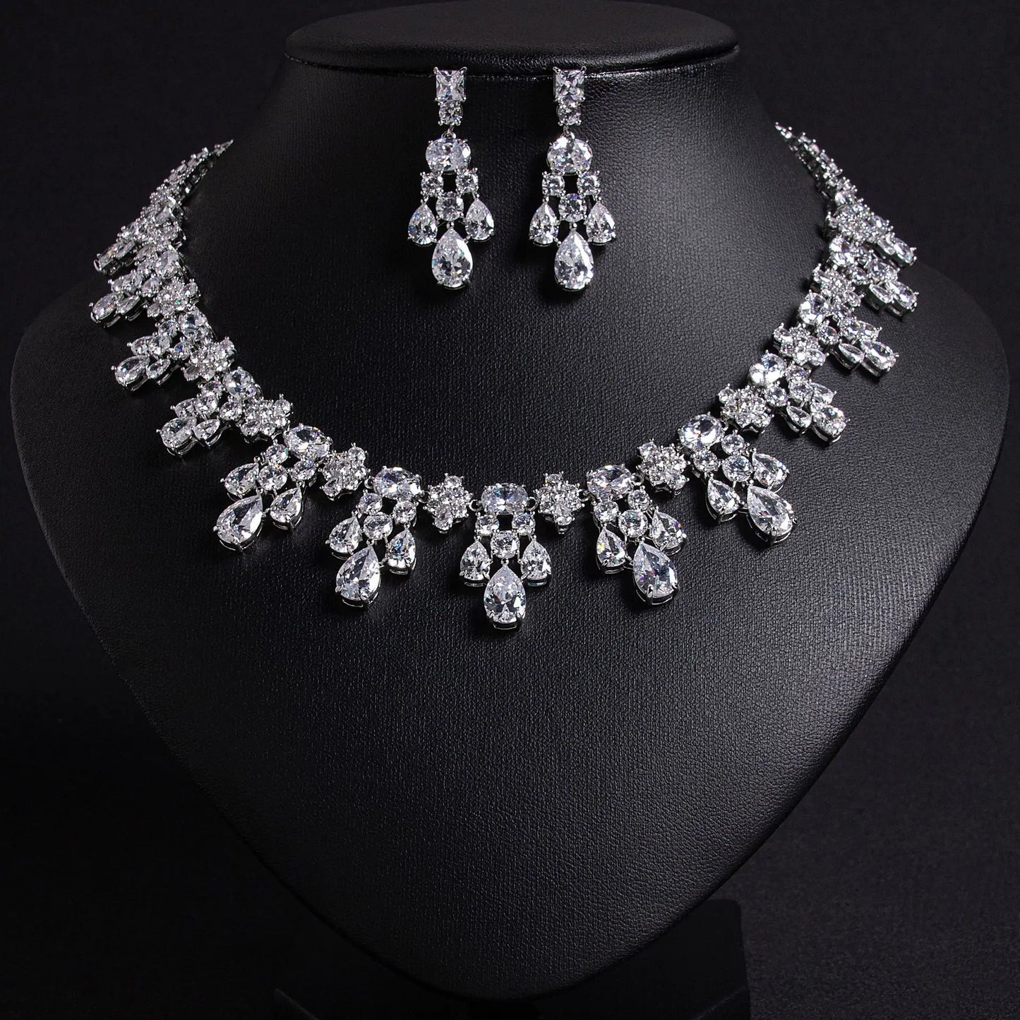 Sparkling Yellow Jewellery Set