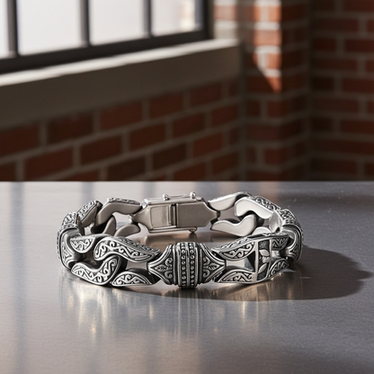 Retro Style 14mm Totem Bracelet