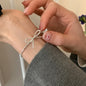 S925 Blue & Purple Gemstone Bracelet