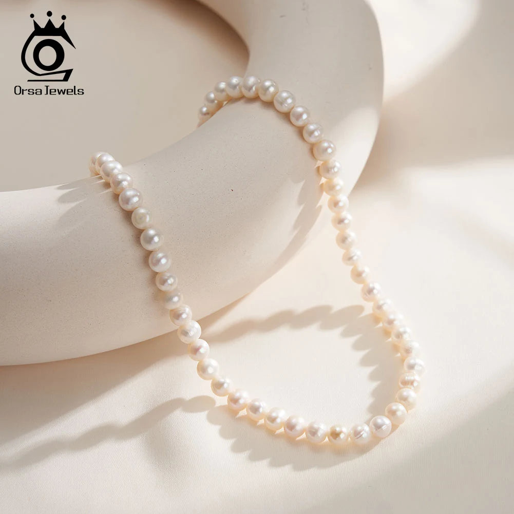 39cm Freshwater Pearl Beads Necklace