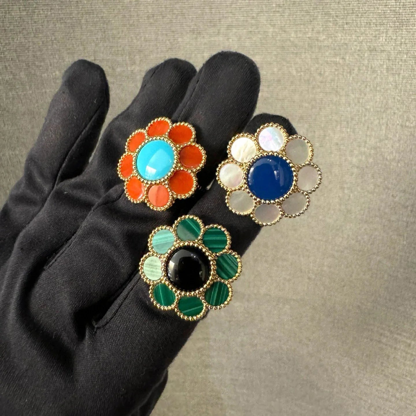 S925 Musla Design Vintage Rings