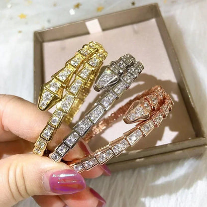 S925 Snake Bone Bracelet