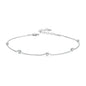 925 Sterling Silver Bead Anklet
