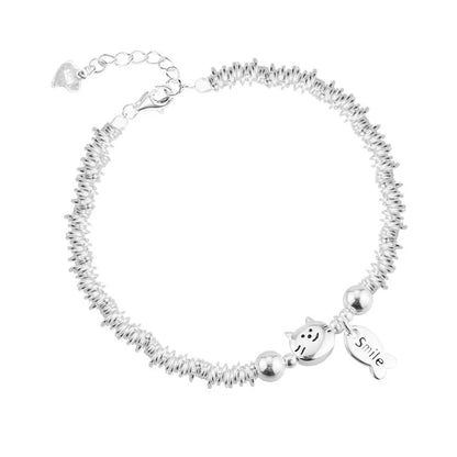 925 Sterling Silver Butterfly Bracelet