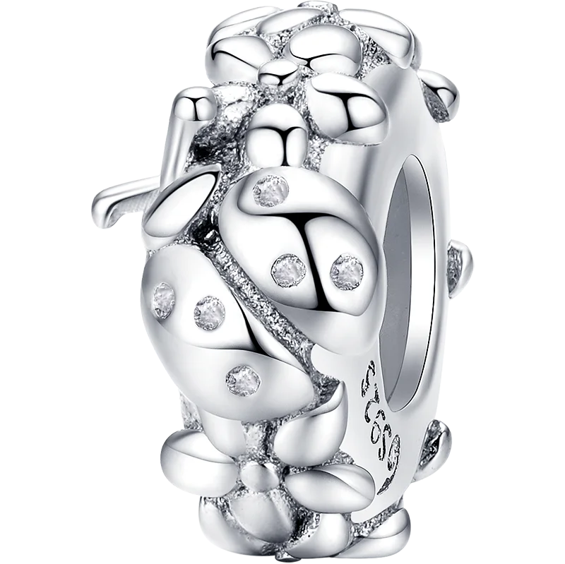 925 Sterling Silver Ladybug Pendant