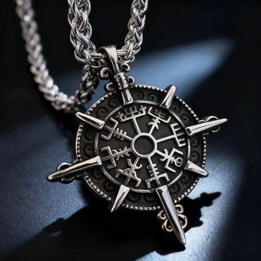 Compass Pendant Chain