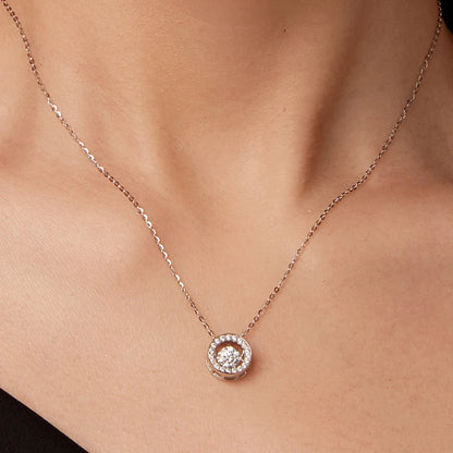 Lab Grown Moissanite Necklace