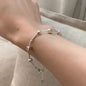 925 Sterling Silver Bead Geometry Necklace