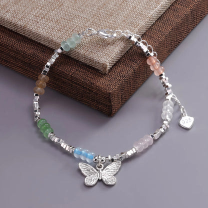 925 Sterling Silver Butterfly Bracelet