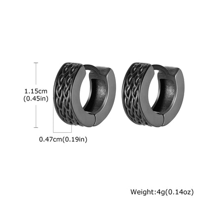 Retrol Hoop Earrings