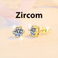 Lab Grown Diamond Ear Studs 925 Sterling Silver