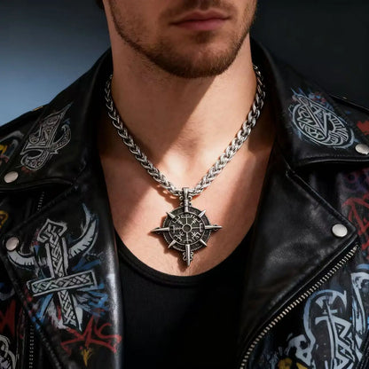 Compass Pendant Chain
