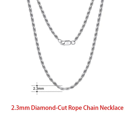 925 Sterling Silver Italian Flat Mariner Chain