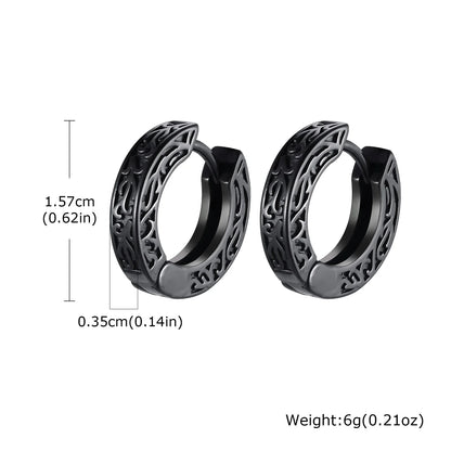 Retrol Hoop Earrings