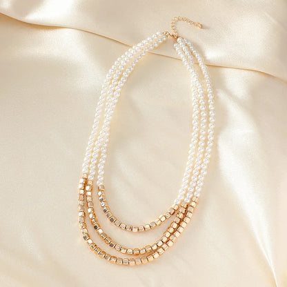 Natural Seashell Beaded Necklace